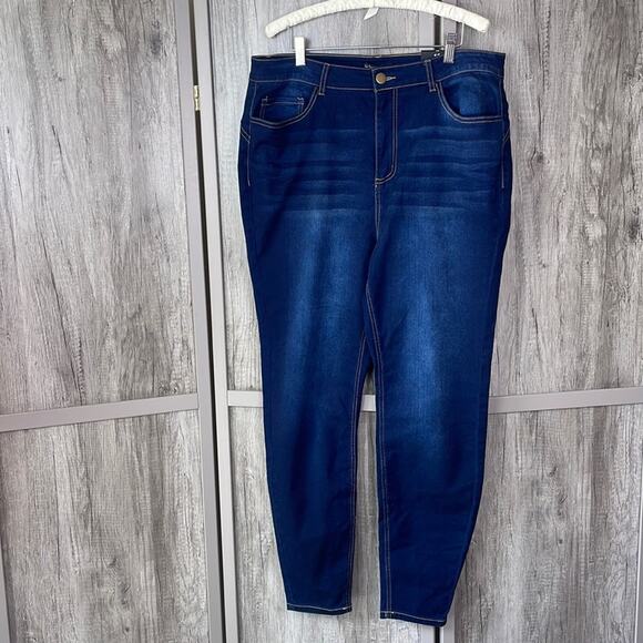 Fashion Nova Denim - New! Fashion Nova Alexa II high rise skinny jeans women’s 16